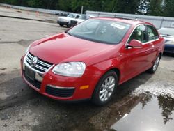 Salvage cars for sale from Copart Arlington, WA: 2010 Volkswagen Jetta SE