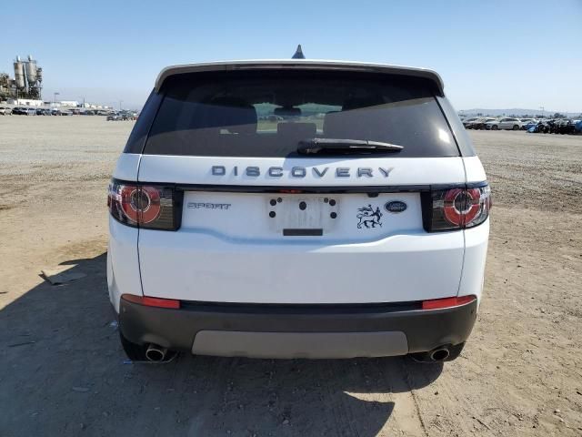 2018 Land Rover Discovery Sport SE