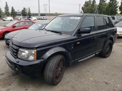 Land Rover salvage cars for sale: 2006 Land Rover Range Rover Sport Supercharged