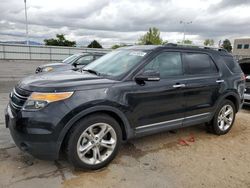 Ford salvage cars for sale: 2013 Ford Explorer Limited