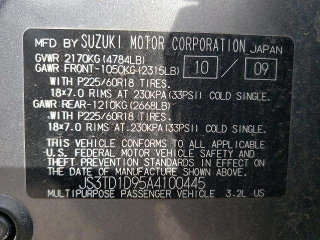 2010 Suzuki Grand Vitara JLX