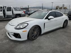 Salvage cars for sale from Copart Sun Valley, CA: 2017 Porsche Panamera 2