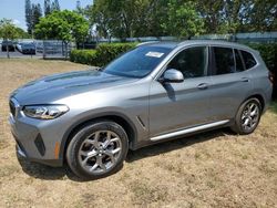 Vehiculos salvage en venta de Copart Miami, FL: 2023 BMW X3 SDRIVE30I