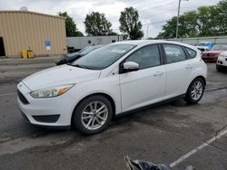 Salvage cars for sale from Copart Moraine, OH: 2016 Ford Focus SE