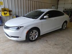 Salvage cars for sale from Copart Abilene, TX: 2016 Chrysler 200 Limited