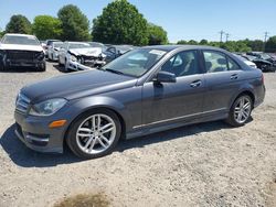 Salvage cars for sale from Copart Mocksville, NC: 2013 Mercedes-Benz C 300 4matic