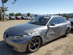 Salvage cars for sale from Copart San Martin, CA: 2010 BMW 528 I