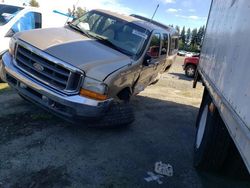 Salvage cars for sale from Copart Arlington, WA: 2001 Ford F250 Super Duty