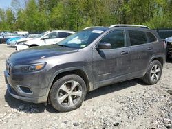 Jeep Cherokee Limited salvage cars for sale: 2021 Jeep Cherokee Limited