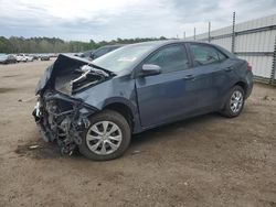 Toyota Corolla Vehiculos salvage en venta: 2016 Toyota Corolla L