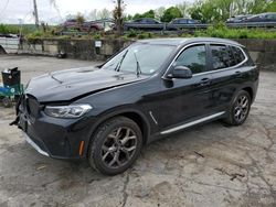 Salvage cars for sale from Copart Marlboro, NY: 2022 BMW X3 XDRIVE30I