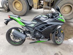 Kawasaki salvage cars for sale: 2016 Kawasaki EX300 B