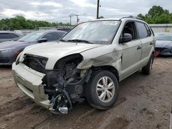 Hyundai Tucson GLS salvage cars for sale: 2009 Hyundai Tucson GLS