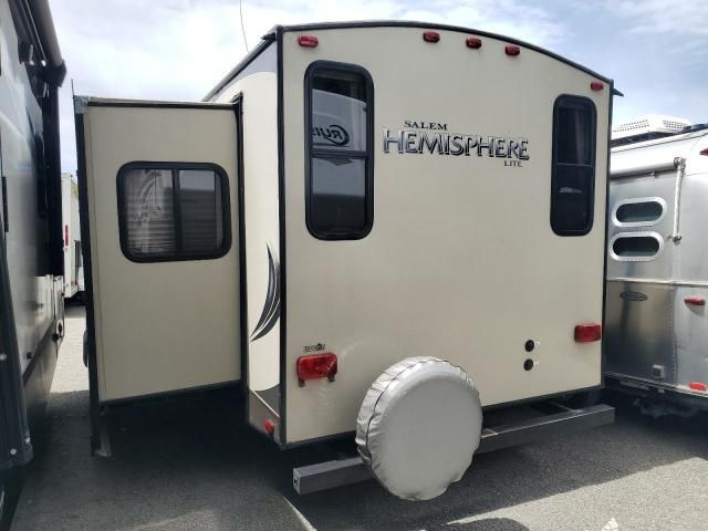 2015 Salem Travel Trailer