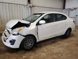 Mitsubishi Mirage salvage cars for sale: 2019 Mitsubishi Mirage G4 ES