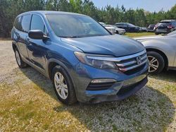 Vehiculos salvage en venta de Copart Concord, NC: 2017 Honda Pilot LX