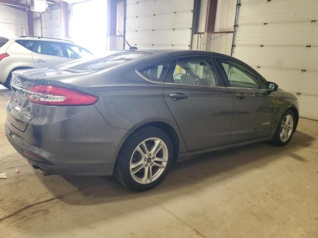 2018 Ford Fusion SE Hybrid