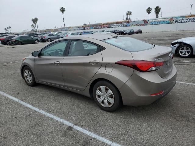 2016 Hyundai Elantra SE