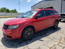 Dodge Journey salvage cars for sale: 2018 Dodge Journey SE