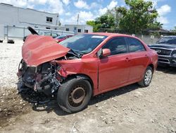 Vehiculos salvage en venta de Copart Opa Locka, FL: 2009 Toyota Corolla Base