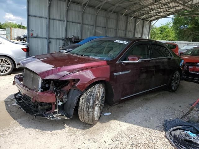 2017 Lincoln Continental Select