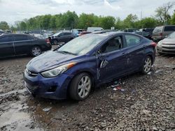 Hyundai salvage cars for sale: 2012 Hyundai Elantra GLS