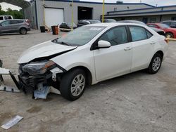 Toyota Vehiculos salvage en venta: 2017 Toyota Corolla LE