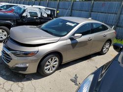 Chevrolet Malibu lt salvage cars for sale: 2022 Chevrolet Malibu LT