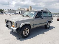 Jeep salvage cars for sale: 2001 Jeep Cherokee Sport