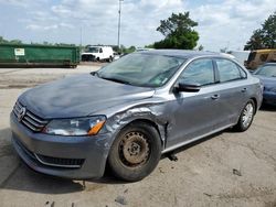 Volkswagen Vehiculos salvage en venta: 2015 Volkswagen Passat S