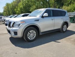 Nissan salvage cars for sale: 2018 Nissan Armada SV