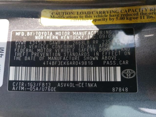 2010 Toyota Camry Base