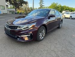 KIA Optima lx Vehiculos salvage en venta: 2020 KIA Optima LX