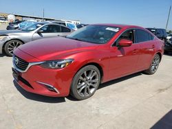 2016 Mazda 6 Grand Touring en venta en Grand Prairie, TX