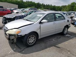 Salvage cars for sale from Copart Exeter, RI: 2006 Toyota Corolla CE