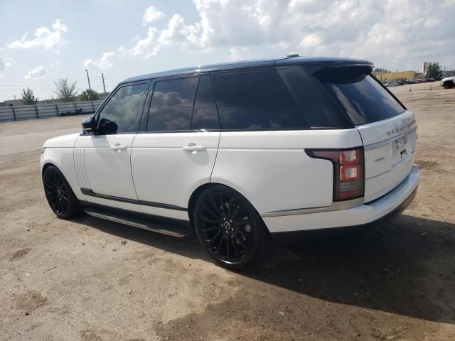 2015 Land Rover Range Rover Supercharged