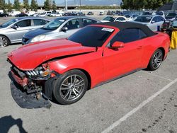 Salvage cars for sale from Copart Rancho Cucamonga, CA: 2016 Ford Mustang