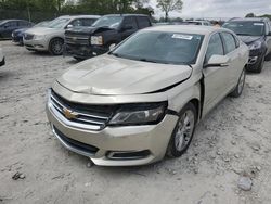 Salvage cars for sale from Copart Cicero, IN: 2014 Chevrolet Impala LT