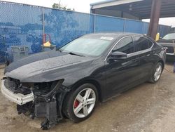 Acura salvage cars for sale: 2016 Acura TLX Tech