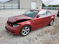 Vehiculos salvage en venta de Copart Lawrenceburg, KY: 2008 BMW 128 I