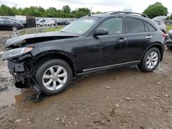 Infiniti FX35 salvage cars for sale: 2005 Infiniti FX35