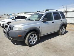 Salvage cars for sale from Copart Bakersfield, CA: 2002 Land Rover Freelander SE