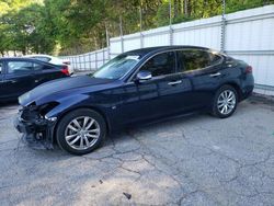 Infiniti salvage cars for sale: 2017 Infiniti Q70 3.7