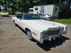 Salvage cars for sale from Copart Hillsborough, NJ: 1975 Cadillac EL Dorado