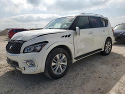 Vehiculos salvage en venta de Copart Haslet, TX: 2017 Infiniti QX80 Base