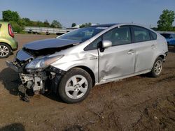 Salvage cars for sale from Copart Columbia Station, OH: 2011 Toyota Prius