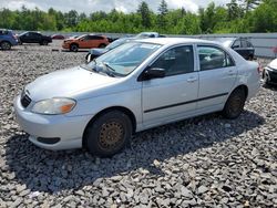 Toyota Corolla ce salvage cars for sale: 2008 Toyota Corolla CE