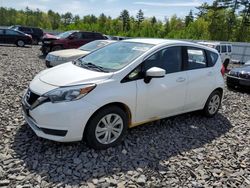 2017 Nissan Versa Note S en venta en Windham, ME