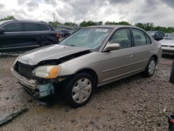 Honda salvage cars for sale: 2003 Honda Civic EX