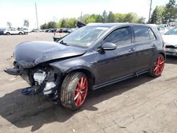 Volkswagen salvage cars for sale: 2017 Volkswagen GTI Sport